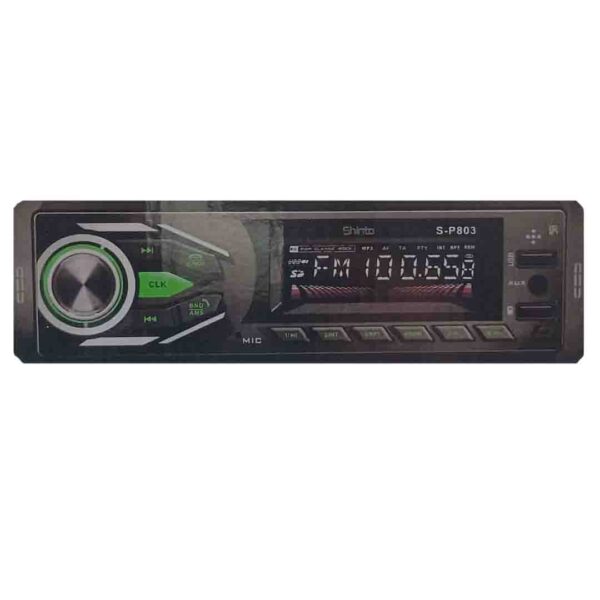 پخش کننده خودرو SHINTO مدل S-P803 پنل جدا کنترل پایونیری