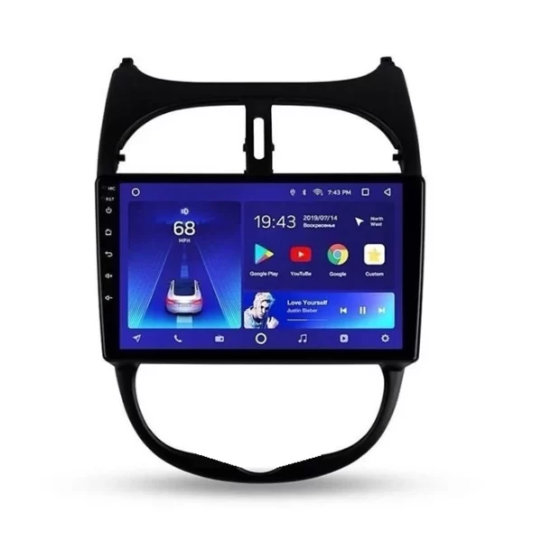 پخش کننده خودرو مدل مانیتور 206 راک ایستریم 2*32